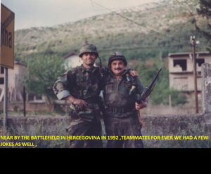 War photographs, 1991–1992, with the author’s captions — image 24