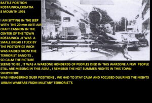 War photographs, 1991–1992, with the author’s captions — image 79