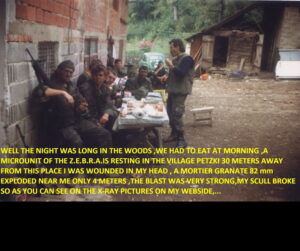 War photographs, 1991–1992, with the author’s captions — image 92